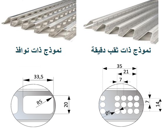 Modelos de paneles aluacero ventanas y microperforado