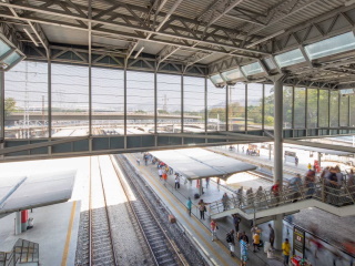 ALUACERO-Estación de São Cristovão en Río de Janeiro, Brasil